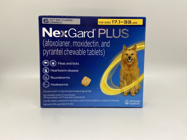 Nexgard PLUS 17.1-33#