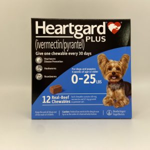 Heartgard PLUS 0-25 Blue