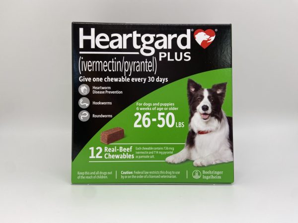 Heartgard PLUS 26-50 Green